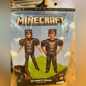 SOLD Minecraft Netherite Costume Small 4-6 year